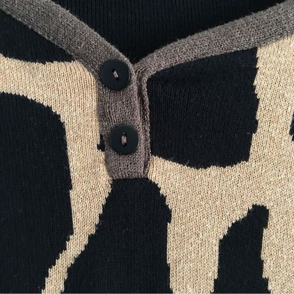 Skovhuus Animal Print Sweater | Size Medium - Picture 7 of 7